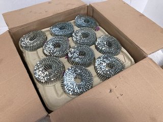 BOX OF COIL NAILS: LOCATION - B6