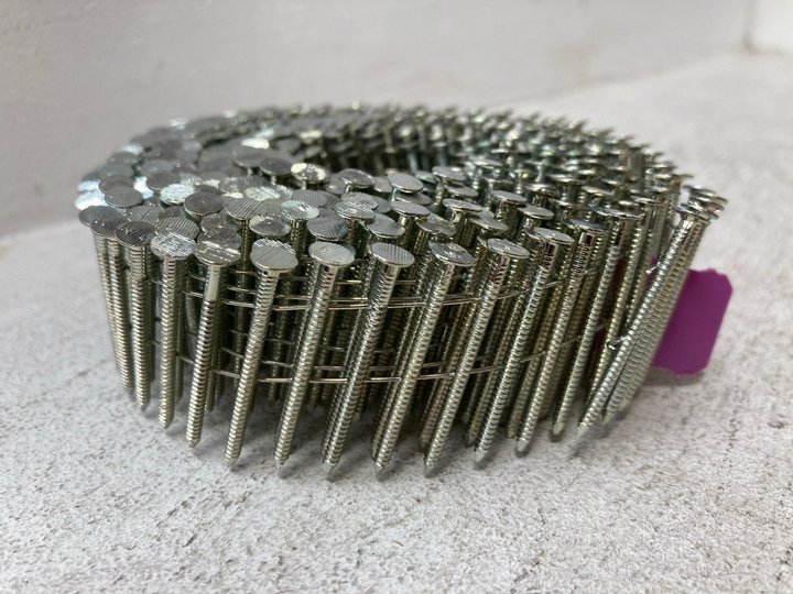John Pye Auctions BOX OF COIL NAILS LOCATION B6