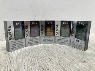 5 X SENSE POD KIT - SIMPLE VAPE LIFE (PLEASE NOTE: 18+YEARS ONLY. ID MAY BE REQUIRED): LOCATION - A1