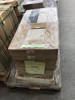 PALLET OF ASSORTED TILES TO INCLUDE 500MM SQUARE & 450MM SQUARE TILES APPROX RRP £2000: LOCATION - D2 (KERBSIDE PALLET DELIVERY)