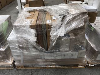 PALLET OF ASSORTED TILES TO INCLUDE 450 X 450MM ETHEREAL GREY FLAT MAT TILES & OTHER ITEMS APPROX RRP £2000: LOCATION - D3 (KERBSIDE PALLET DELIVERY)