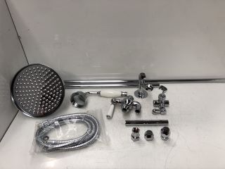 TRADITIONAL GRAND RIGID RISER KIT IN CHROME - RRP £545: LOCATION - R2