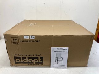 AIDAPT HIGH BACKED HEIGHT ADJUSTABLE CHAIR IN GREY - RRP £193: LOCATION - WH4