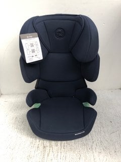 CYBEX SILVER SOLUTION X I-FIX CAR SEAT IN NAVY - RRP £169.99: LOCATION - E14