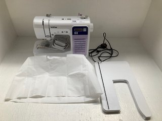 BROTHER FS70WTX SEWING MACHINE WITH WIDE TABLE IN WHITE - RRP £315: LOCATION - WH5