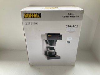 BUFFALO FILTER COFFEE MACHINE - MODEL: CT815-02 - RRP £159.99: LOCATION - WH8