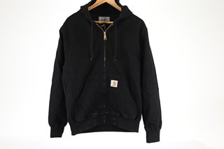 CARHARTT WIP ACTIVE JACKET IN BLACK - SIZE MEDIUM - RRP £199: LOCATION - BOOTH