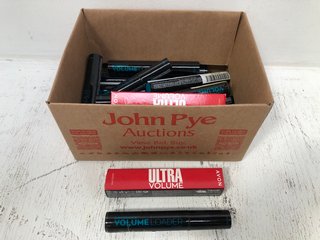 QTY OF ASSORTED BEAUTY ITEMS TO INCLUDE AVON SUPERSHOCK VOLUME LOADER MASCARA IN BLACK: LOCATION - H13
