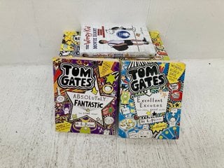 QTY OF ASSORTED CHILDRENS BOOKS TO INCLUDE THE BRILLIANT WORLD OF TOM GATES BOOK BY L.PICHON: LOCATION - H4