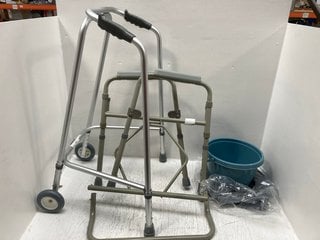 QTY OF ASSORTED MEDICAL ITEMS TO INCLUDE NRS 32 INCH COMBI REACHER: LOCATION - G10