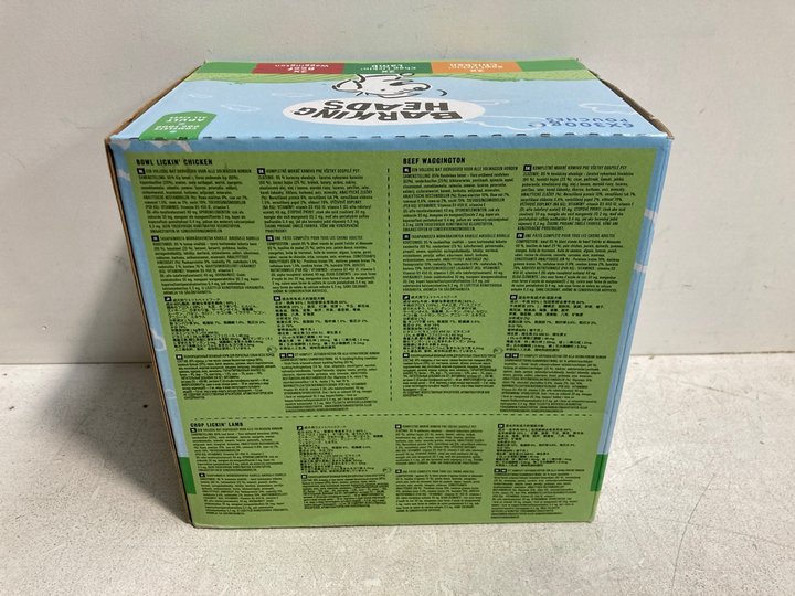 John Pye Auctions 2 X BOXES OF BARKING HEADS VARIETY PACK WET DOG