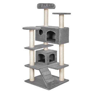 MICKI CAT SCRATCHING POST IN GREY: LOCATION - BR11