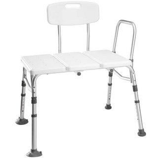 MOBILITY AID ADJUSTABLE BATH SEAT WITH ARMREST: LOCATION - BR12