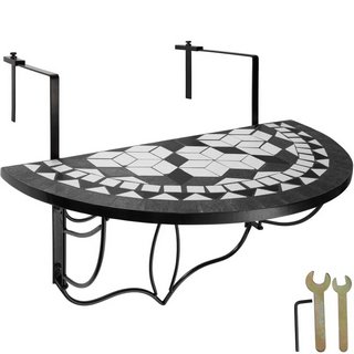 HANGING TABLE WITH MOSAIC PATTERN: LOCATION - BR12