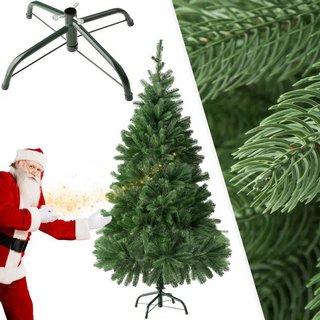 ARTIFICIAL CHRISTMAS TREE WITH METAL STAND: LOCATION - BR13
