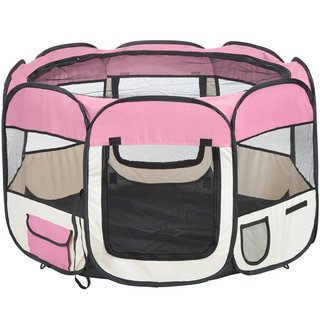 POP UP DOG PEN IN PINK: LOCATION - BR13