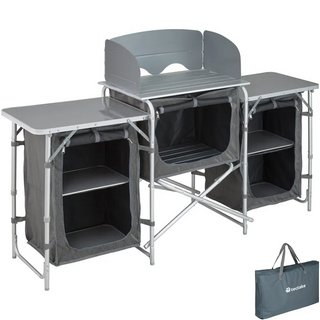 LARGE PORTABLE CAMPING KITCHEN - RRP £124.00: LOCATION - BR13