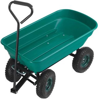 HAND CART WITH PNEUMATIC TYRES: LOCATION - BR15