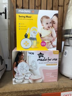 TOMMEE TIPPEE MADE FOR ME DOUBLE ELECTRIC BREAST PUMP TO ALSO INCLUDE MEDELA SWING MAXI DOUBLE ELECTRIC BREAST PUMP: LOCATION - AR3