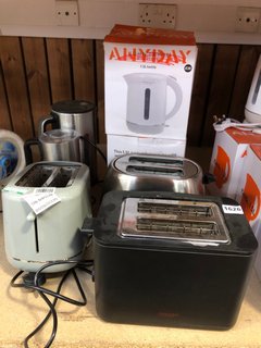 QTY OF ASSORTED JOHN LEWIS & PARTNERS APPLIANCES TO INCLUDE 1.5L KETTLE IN WHITE: LOCATION - AR6