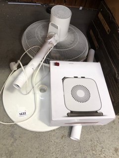 JOHN LEWIS & PARTNERS FAN IN WHITE TO ALSO INCLUDE JOHN LEWIS & PARTNERS HEATER IN WHITE/BLACK: LOCATION - AR6