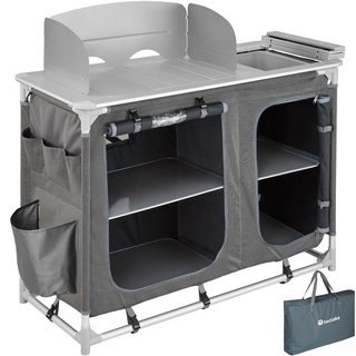 PACKABLE CAMPING KITCHEN WITH 2 COMPARTMENTS RRP - £149: LOCATION - A5