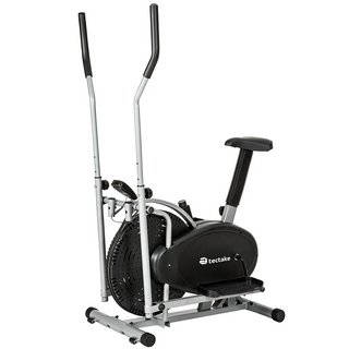 CROSS TRAINER & EXERCISE BIKE WITH LCD DISPLAY - RRP £169: LOCATION - A6