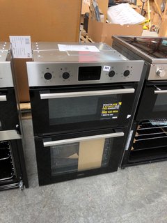 ZANUSSI ZKHNL3W1 BUILT IN ELECTRIC DOUBLE OVEN - RRP £529: LOCATION - A8