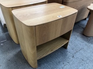 AM.PM WILLOW OAK BEDSIDE TABLE RRP -£575: LOCATION - A3