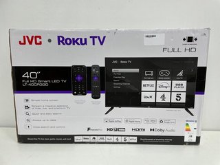 JVC ROKU FULL HD SMART LED 40" TV: MODEL NO LT-40CR300 (BOX DAMAGED) [JPTM112481]