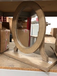 MUSTIQUE DRESSING TABLE MIRROR IN NATURAL: LOCATION - BR4