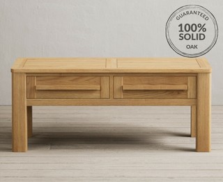 ECLIPSE/WALSHAM OAK COMPACT COFFEE TABLE - RRP £479: LOCATION - C2