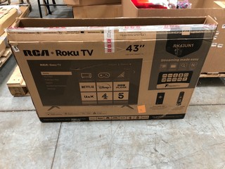 RCA ROKU TV 43" LED UHD SMART TV (SPARES AND REPAIRS): LOCATION - A6