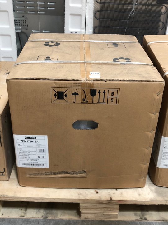 John Pye Auctions ZANUSSI TABLE TOP DISHWASHER MODEL ZDM17301SA