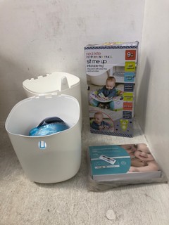 ANGELCARE NAPPY DISPOSAL SYSTEM TO INCLUDE SAFETY CUPBOARD LOCKS: LOCATION - G1