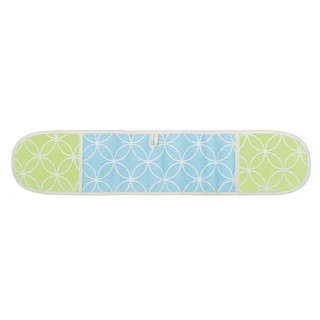 QTY OF NADIYA DOUBLE OVEN GLOVES IN LIME GREEN/BABY BLUE: LOCATION - E3