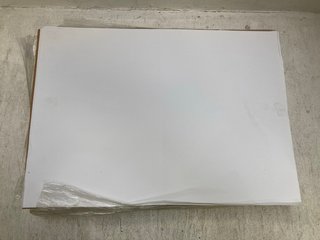 QTY OF BLANK WHITE PAINTING PAPER: LOCATION - AR8