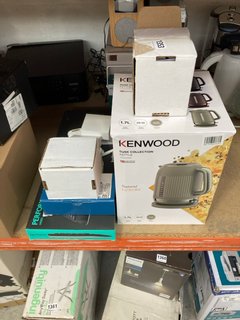 QTY OF ASSORTED ITEMS TO INCLUDE KENWOOD DUSK COLLECTION KETTLE & APPLE IPODS & CASES: LOCATION - BR6