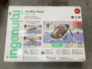 INGENUITY ANYWAY SWAY BABY SEAT: LOCATION - BR6
