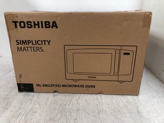 TOSHIBA SIMPLICITY MATTERS MICROWAVE OVEN: LOCATION - BR11