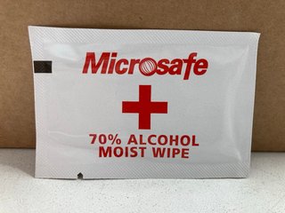 CASE OF MICROSAFE 70% ALCOHOL MOIST WIPES: LOCATION - BR19