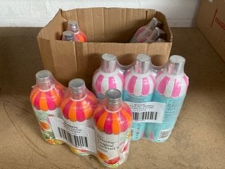(COLLECTION ONLY) QTY OF BAYLIS & HARDING'S COCONUT & WATERMELON SHOWER/BATH BUBBLES TO INCLUDE TROPICAL COCKTAIL BATH FOAM: LOCATION - BR20
