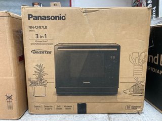 PANASONIC NN-CF87LB 3 IN 1 CONVECTION /GRILL/MICROWAVE OVEN 31 LITRE: LOCATION - A1