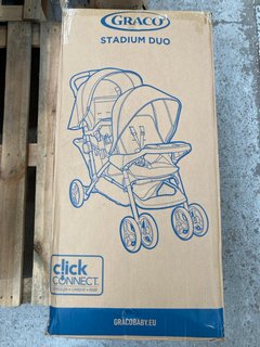 GRACO STADIUM DUO TWIN BABY STROLLER: LOCATION - A2