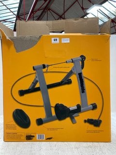 TURBO TRAINER FOR CYCLISTS IN BLACK/GREY COLOUR: LOCATION - A3