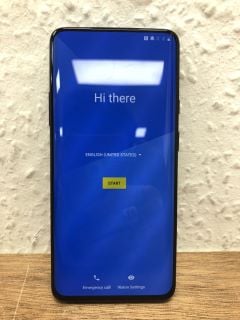 ONEPLUS 7 PRO SMART PHONE (ORIGINAL RRP - £250) IN BLUE: MODEL NO GM1913 (UNIT ONLY) [JPTW16793]. THIS PRODUCT IS FULLY FUNCTIONAL AND IS PART OF OUR PREMIUM TECH AND ELECTRONICS RANGE