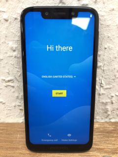 MOTOROLA MOTO G7 PLAY SMART PHONE (ORIGINAL RRP - £149) IN DARK BLUE: MODEL NO XT1952-1 (UNIT ONLY) [JPTW16794]. THIS PRODUCT IS FULLY FUNCTIONAL AND IS PART OF OUR PREMIUM TECH AND ELECTRONICS RANGE