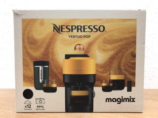 MAGIMAX VERTUO POP NESPRESSO MACHINE (ORIGINAL RRP - £100) IN BLACK: MODEL NO M800 [JPTW16808]. (SEALED UNIT). THIS PRODUCT IS FULLY FUNCTIONAL AND IS PART OF OUR PREMIUM TECH AND ELECTRONICS RANGE