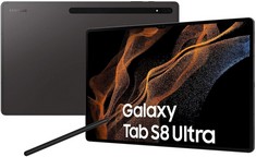 SAMSUNG GALAXY TAB S8 ULTRA 256GB TABLET WITH WIFI (ORIGINAL RRP - £899.99) IN BLACK: MODEL NO SM-X900 (WITH BOX) (SEALED UNIT) [JPTC63473]