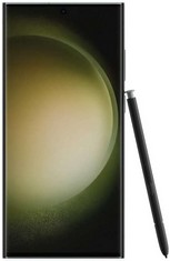SAMSUNG GALAXY S23 ULTRA 512GB PHONE (ORIGINAL RRP - £1042.00) IN GREEN: MODEL NO SM-S918B/DS (WITH BOX) (SEALED UNIT) [JPTC63455]